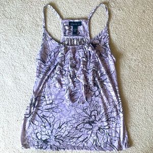 INC purple floral tank small